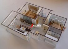 現代簡約風格戶型模型